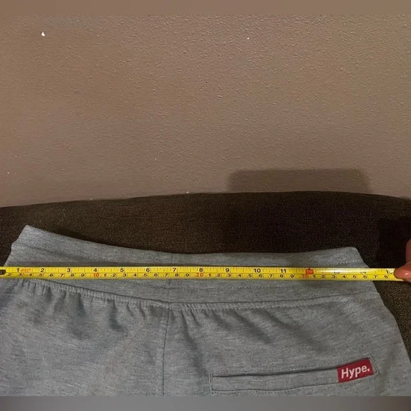 Hype men’s joggers gray, medium - Picture 6 of 7